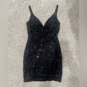 Black homecoming dress